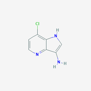 7-chloro-1H-pyrrolo[3,2-b]pyridin-3-amine图片