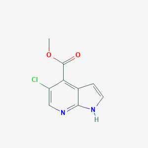 methyl5-chloro-1H-pyrrolo[2,3-b]pyridine-4-carboxylate图片
