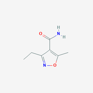 3-Ethyl-5-methyl-1,2-oxazole-4-carboxamide图片