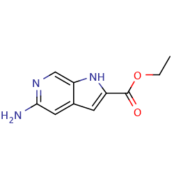ethyl5-amino-1H-pyrrolo[2,3-c]pyridine-2-carboxylate图片