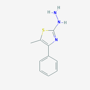 2-hydrazinyl-5-methyl-4-phenyl-1,3-thiazole图片
