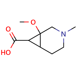 1-methoxy-3-methyl-3-azabicyclo[4,1,0]heptane-7-carboxylicacid图片