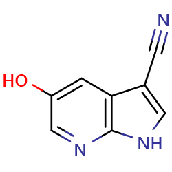 5-hydroxy-1H-pyrrolo[2,3-b]pyridine-3-carbonitrile图片