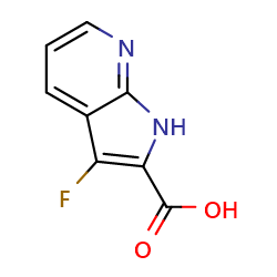 3-fluoro-1H-pyrrolo[2,3-b]pyridine-2-carboxylicacid图片