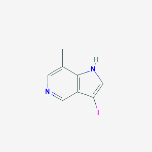 3-iodo-7-methyl-1H-pyrrolo[3,2-c]pyridine图片