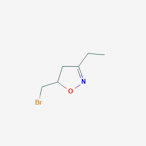 5-(bromomethyl)-3-ethyl-4,5-dihydroisoxazole图片