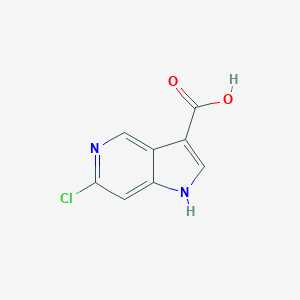 6-chloro-1H-pyrrolo[3,2-c]pyridine-3-carboxylicacid图片