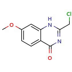 2-(chloromethyl)-7-methoxy-1,4-dihydroquinazolin-4-one图片