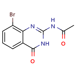 N-(8-bromo-4-oxo-3,4-dihydroquinazolin-2-yl)acetamide图片