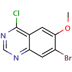 7-bromo-4-chloro-6-methoxyquinazoline图片