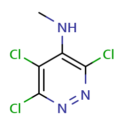 3,5,6-trichloro-N-methylpyridazin-4-amine图片