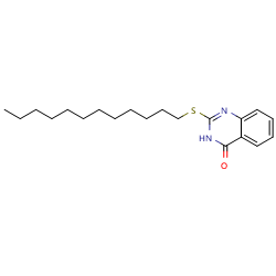 2-(dodecylsulfanyl)-3,4-dihydroquinazolin-4-one图片