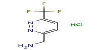 [6-(Trifluoromethyl)pyridazin-3-yl]methanaminehydrochloride图片