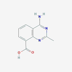 4-amino-2-methylquinazoline-8-carboxylicacid图片