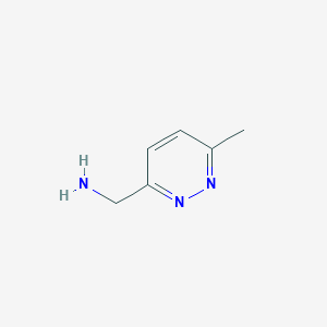 (6-methylpyridazin-3-yl)methanamine图片