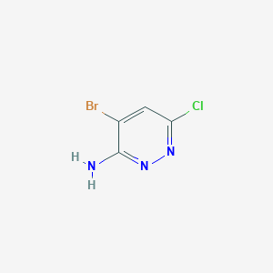 3-Amino-4-bromo-6-chloropyridazine图片