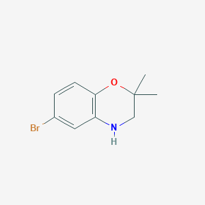 6-Bromo-2,2-dimethyl-3,4-dihydro-2h-benzo[B][1,4]oxazine图片