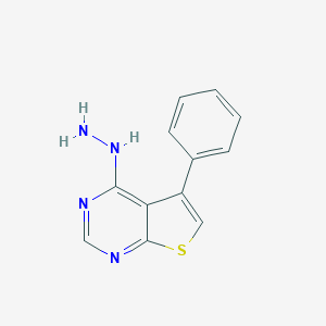 4-hydrazino-5-phenylthieno[2,3-d]pyrimidineͼƬ