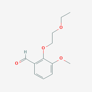 2-(2-Ethoxyethoxy)-3-methoxybenzaldehyde图片