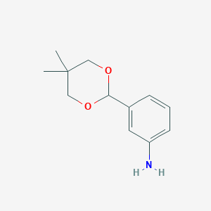 3-(5,5-dimethyl-1,3-dioxan-2-yl)aniline图片