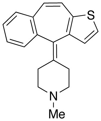 10-Deoxo-9,10-dehydro Ketotifen图片