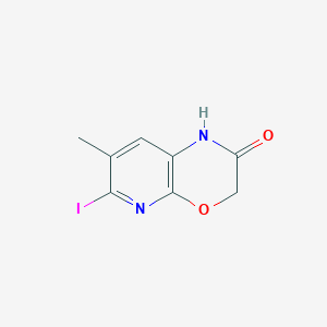 6-Iodo-7-methyl-1H-pyrido[2,3-b][1,4]oxazin-2(3H)-one图片