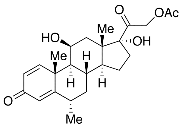 6α-Methyl Prednisolone 21-Acetate图片