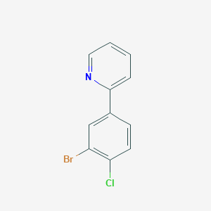 2-(3-Bromo-4-chlorophenyl)pyridineͼƬ