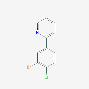 2-(3-Bromo-4-chlorophenyl)pyridine图片