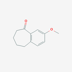 3-Methoxy-6,7,8,9-tetrahydro-benzocyclohepten-5-one图片