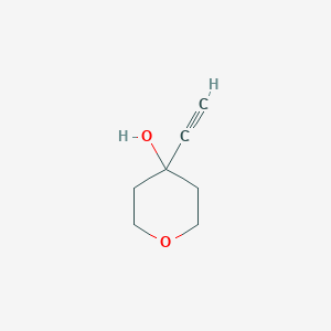 4-ethynyloxan-4-ol图片