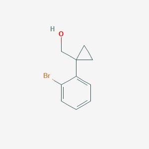 1-(2-Bromophenyl)-cyclopropanemethanol图片