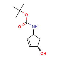 Tert-butyl((1S,4R)-4-hydroxycyclopent-2-EN-1-YL)carbamate图片