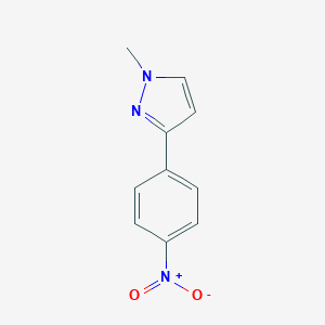 1-Methyl-3-(4-nitro-phenyl)-1H-pyrazole图片