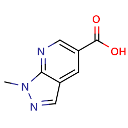 1-methyl-1H-pyrazolo[3,4-b]pyridine-5-carboxylicacid图片