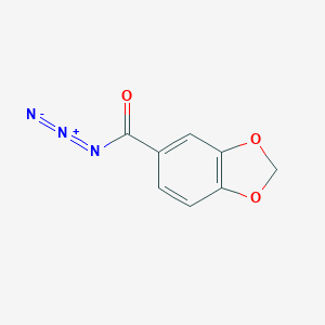 2H-1,3-benzodioxole-5-carbonyl azide图片