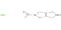 1-[(3Ar,6aS)-2,3,3a,4,6,6a-hexahydro-1H-pyrrolo[3,4-c]pyrrol-5-yl]ethanonehydrochloride图片