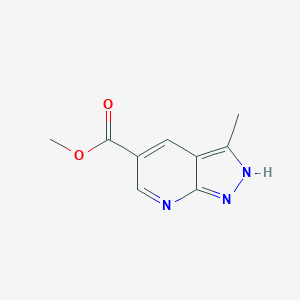 methyl3-methyl-1H-pyrazolo[3,4-b]pyridine-5-carboxylate图片