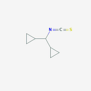 [cyclopropyl(isothiocyanato)methyl]cyclopropane图片