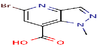 5-Bromo-1-methyl-1H-pyrazolo[4,3-b]pyridine-7-carboxylicacid图片