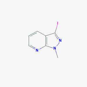 3-Iodo-1-methyl-1H-pyrazolo[3,4-B]pyridine图片