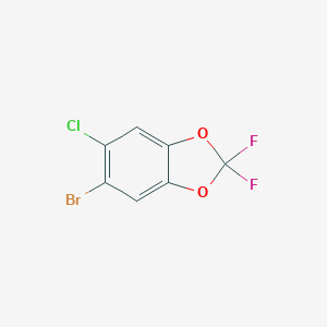 5-bromo-6-chloro-2,2-difluoro-2H-1,3-benzodioxole图片