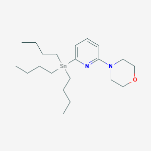 4-[6-(Tributylstannyl)pyridin-2-yl]morpholine图片