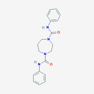 N~1~,N~4~-diphenyl-1,4-diazepane-1,4-dicarboxamide图片