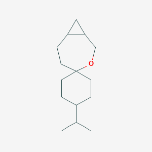 4'-(propan-2-yl)-3-oxaspiro[bicyclo[5,1,0]octane-4,1'-cyclohexane]图片