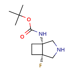 tert-butylN-[(1R,5S)-5-fluoro-3-azabicyclo[3,2,0]heptan-1-yl]carbamate图片