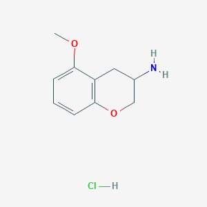 5-methoxy-3,4-dihydro-2H-1-benzopyran-3-aminehydrochloride图片