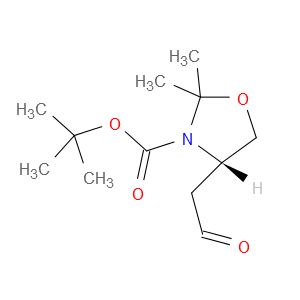 tert-butyl(4S)-2,2-dimethyl-4-(2-oxoethyl)-1,3-oxazolidine-3-carboxylate图片