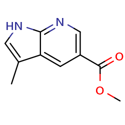 Methyl3-methyl-1H-pyrrolo[2,3-B]pyridine-5-carboxylate图片