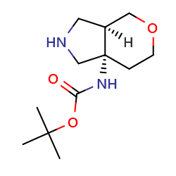 tert-butylN-[(3aR,7aS)-octahydropyrano[3,4-c]pyrrol-7a-yl]carbamate图片